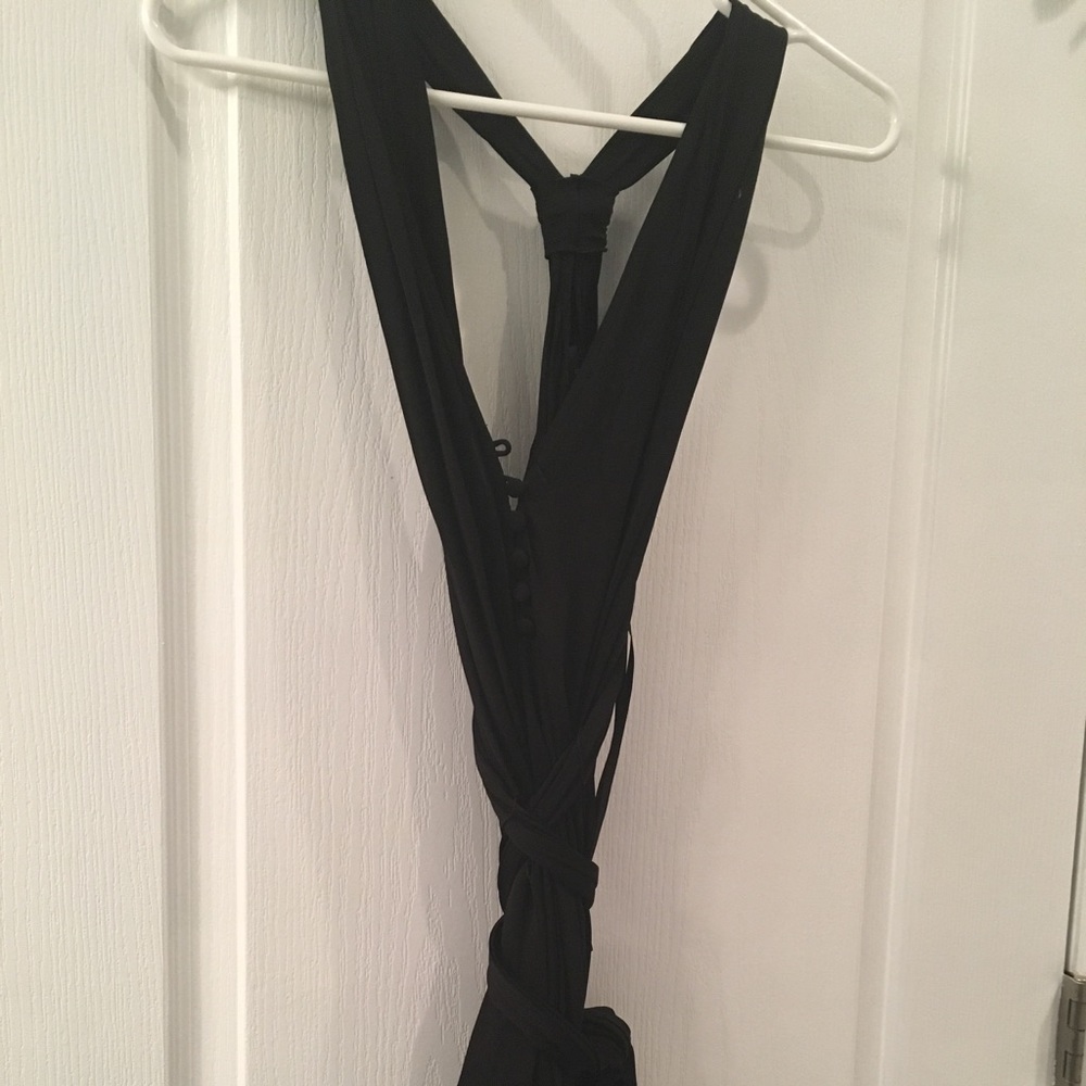 BCBGeneration tunic with scrappy ties
